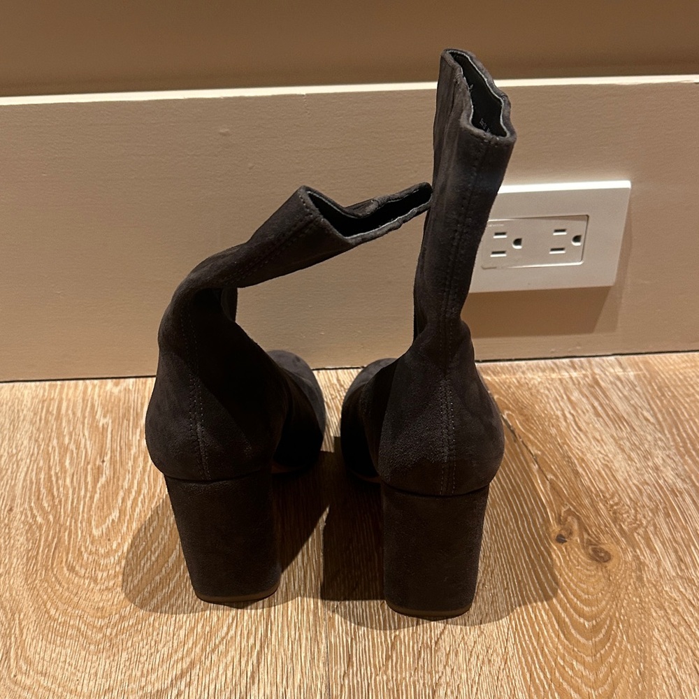 Suede Booties - image 7